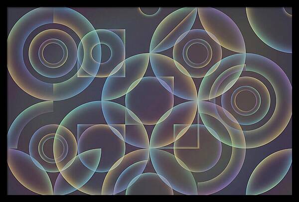 Soap Bubble Surface With Rainbow Hues