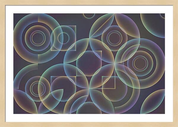 Soap Bubble Surface With Rainbow Hues