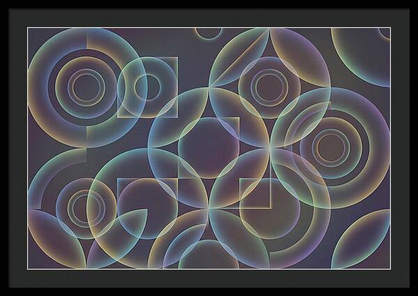 Soap Bubble Surface With Rainbow Hues