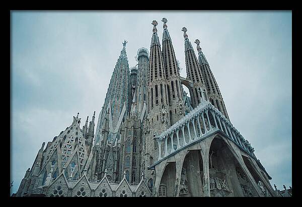 Soaring Gothic Spires Of Sagrada Familia