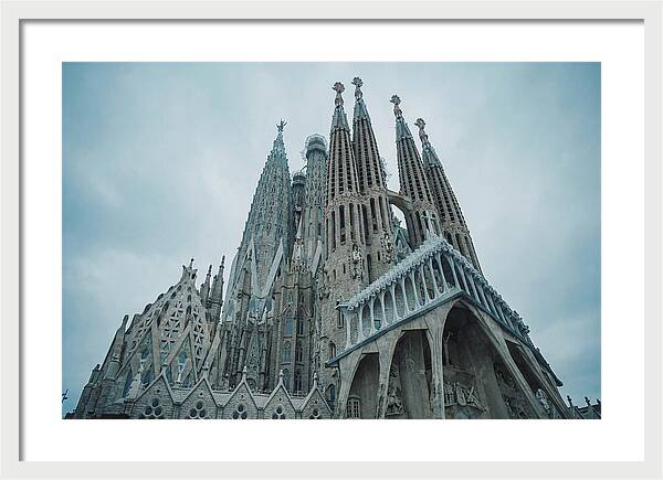 Soaring Gothic Spires Of Sagrada Familia