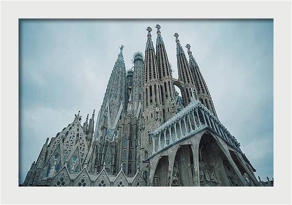Soaring Gothic Spires Of Sagrada Familia