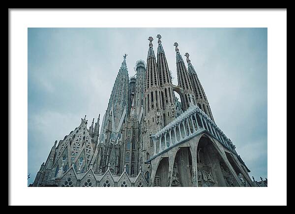 Soaring Gothic Spires Of Sagrada Familia