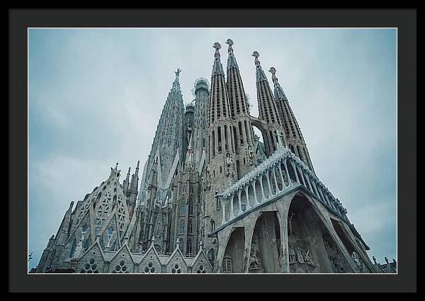 Soaring Gothic Spires Of Sagrada Familia