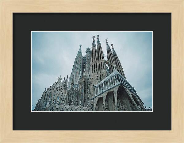 Soaring Gothic Spires Of Sagrada Familia