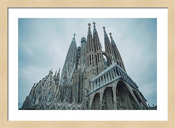 Soaring Gothic Spires Of Sagrada Familia