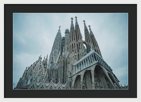 Soaring Gothic Spires Of Sagrada Familia