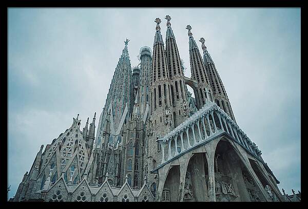 Soaring Gothic Spires Of Sagrada Familia