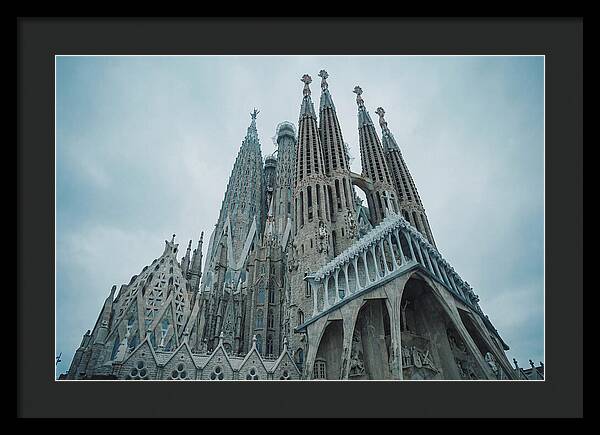 Soaring Gothic Spires Of Sagrada Familia