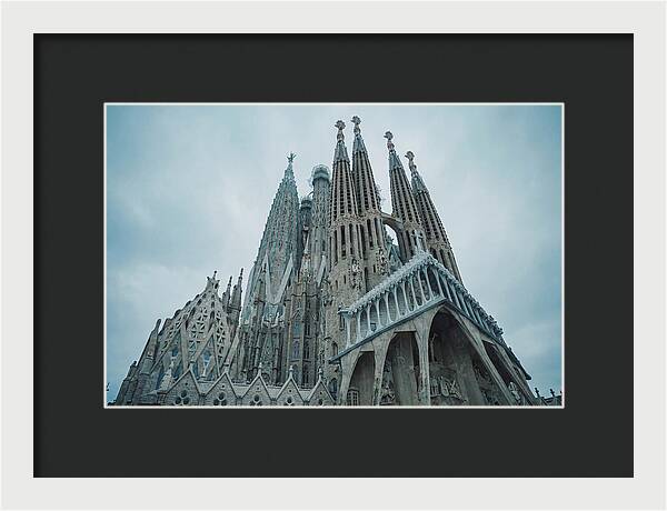 Soaring Gothic Spires Of Sagrada Familia