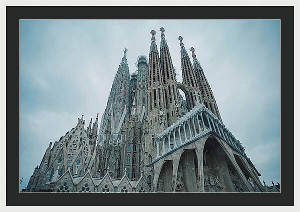 Soaring Gothic Spires Of Sagrada Familia
