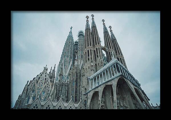 Soaring Gothic Spires Of Sagrada Familia
