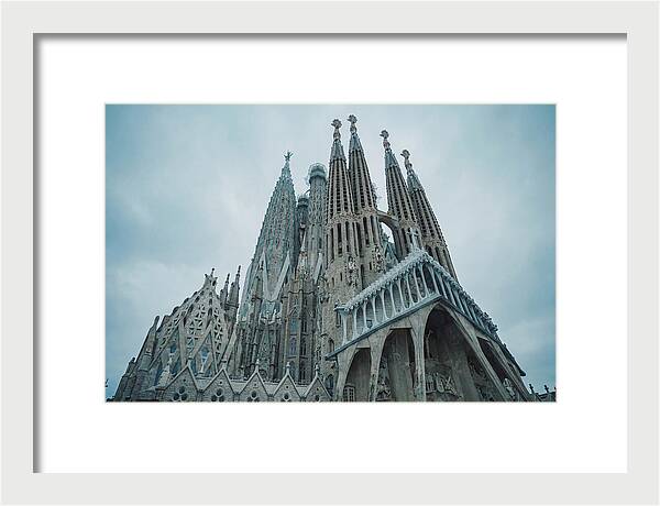 Soaring Gothic Spires Of Sagrada Familia