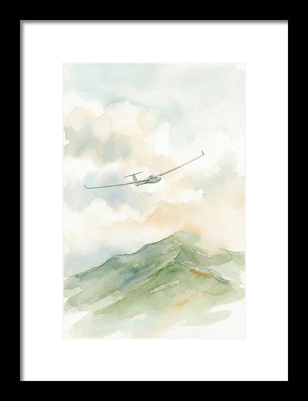 Soaring Over Green Mountains