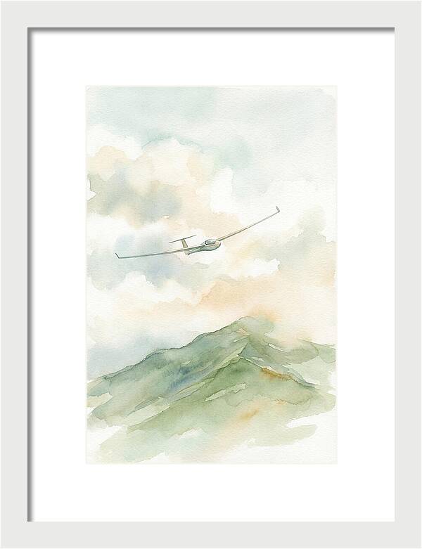 Soaring Over Green Mountains