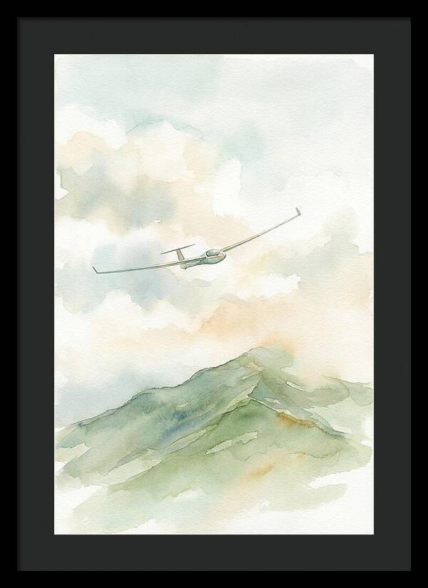 Soaring Over Green Mountains