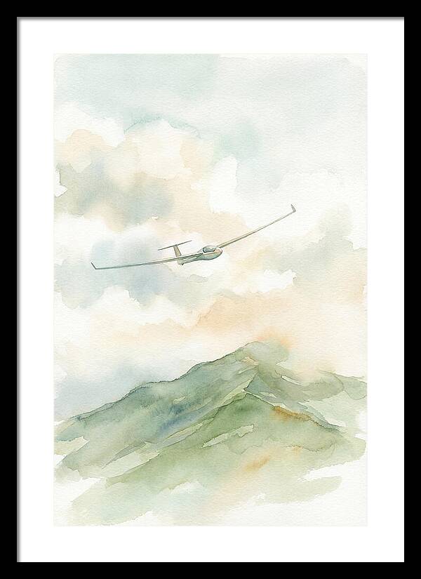 Soaring Over Green Mountains