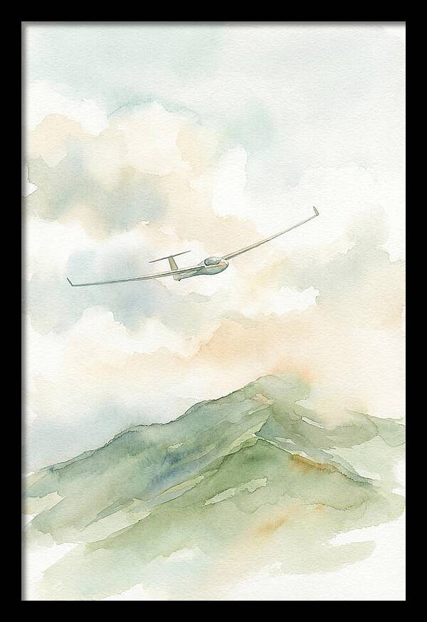 Soaring Over Green Mountains
