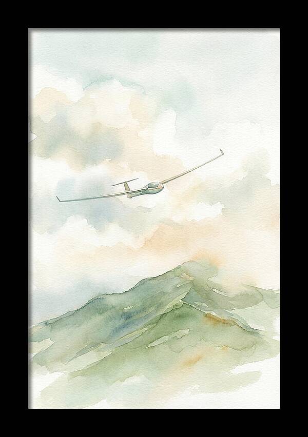 Soaring Over Green Mountains