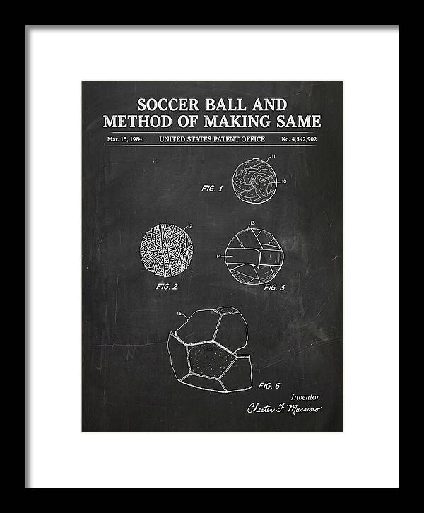 Soccer Ball And Method Of Making Same Chalkboard Patent Us4542902a