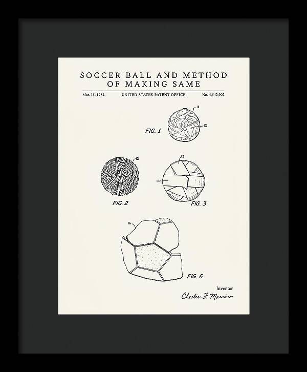 Soccer Ball And Method Of Making Same Minimalist Patent Us4542902