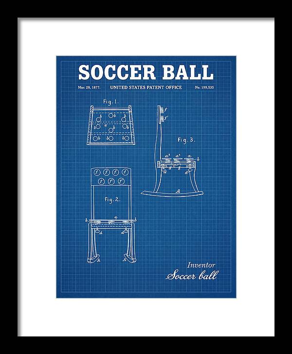 Soccer Ball Blueprint Patent Us199535