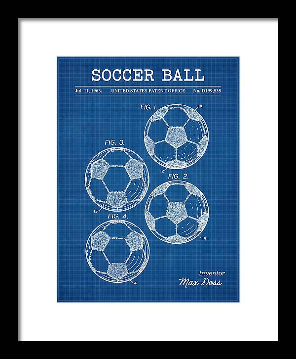 Soccer Ball Blueprint Patent Usd199535s