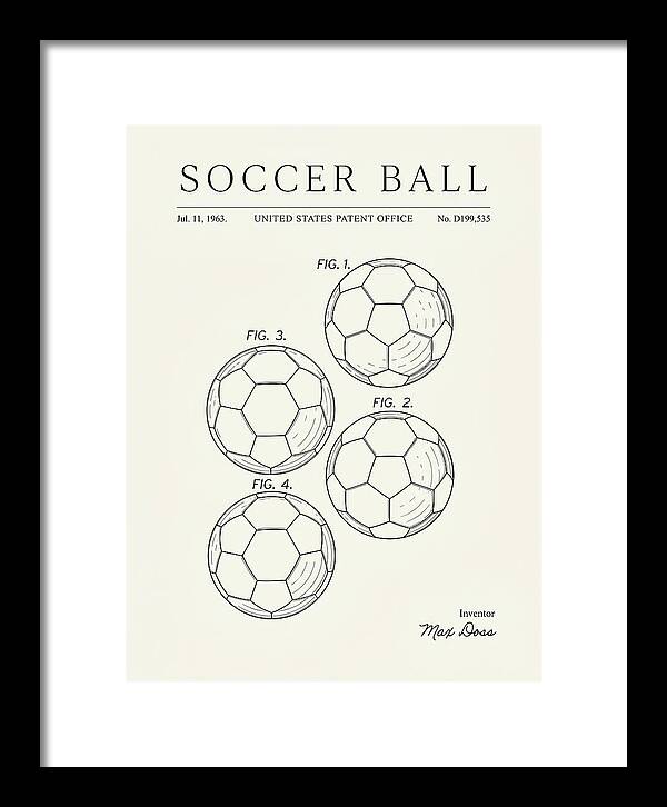 Soccer Ball Minimalist Patent Usd199535s