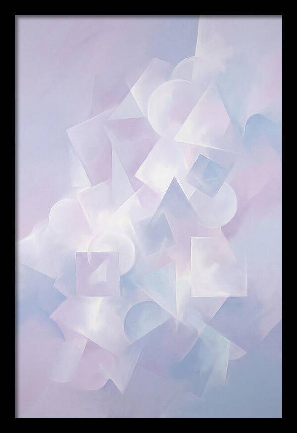 Soft Cloud Forms In Lavender Hues