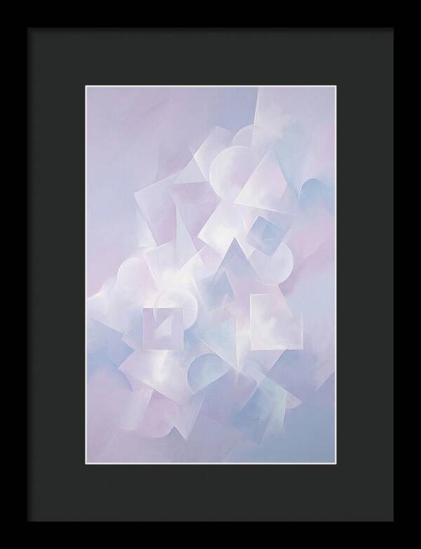 Soft Cloud Forms In Lavender Hues