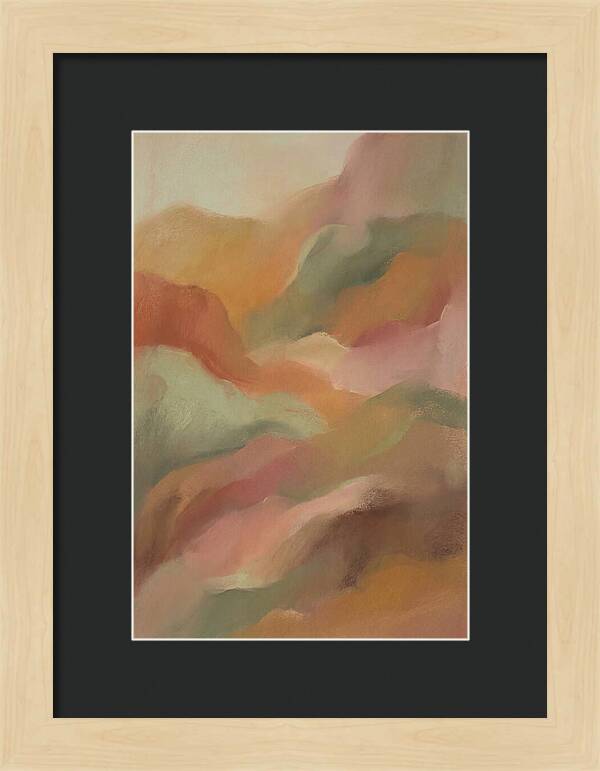 Soft Pastel Landscape Harmony
