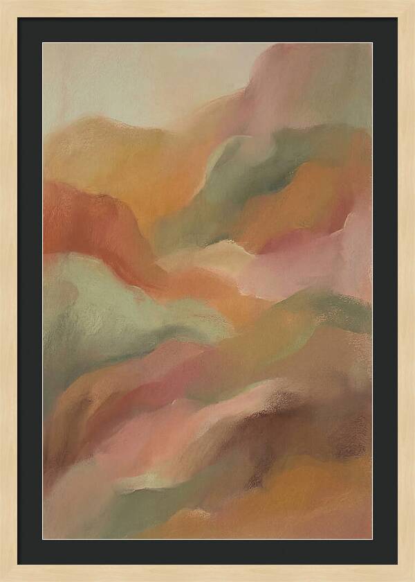 Soft Pastel Landscape Harmony