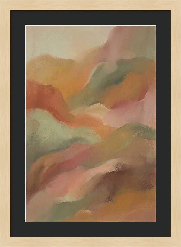 Soft Pastel Landscape Harmony