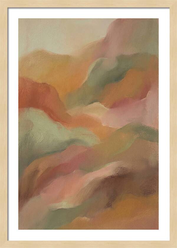 Soft Pastel Landscape Harmony