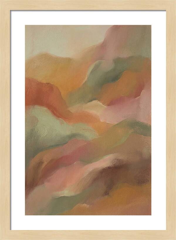 Soft Pastel Landscape Harmony