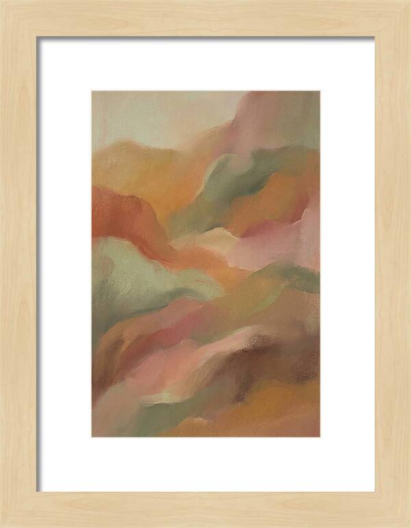 Soft Pastel Landscape Harmony