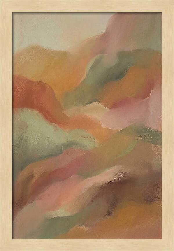 Soft Pastel Landscape Harmony