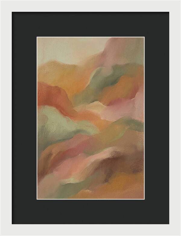 Soft Pastel Landscape Harmony