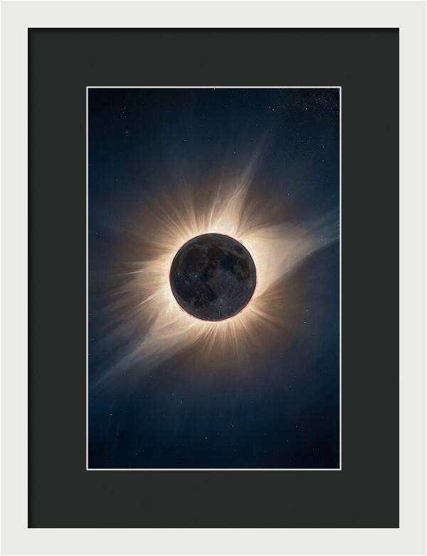 Solar Eclipse Radiance