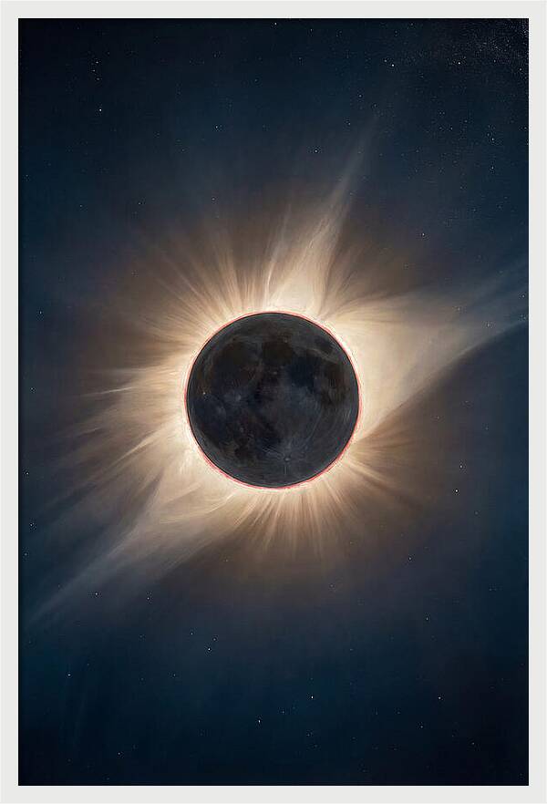 Solar Eclipse Radiance
