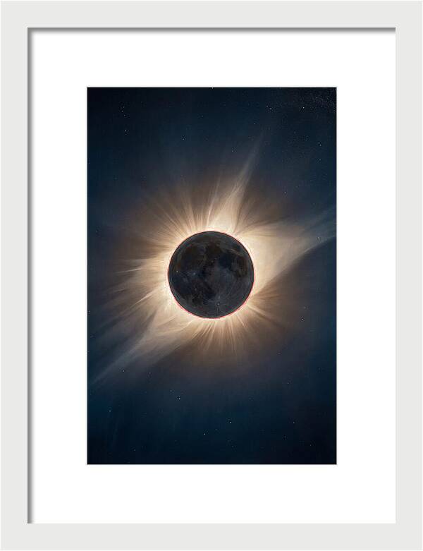 Solar Eclipse Radiance