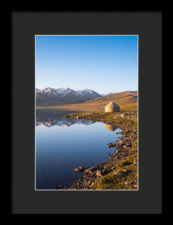 Song Kul Alpine Lake At Sunrise