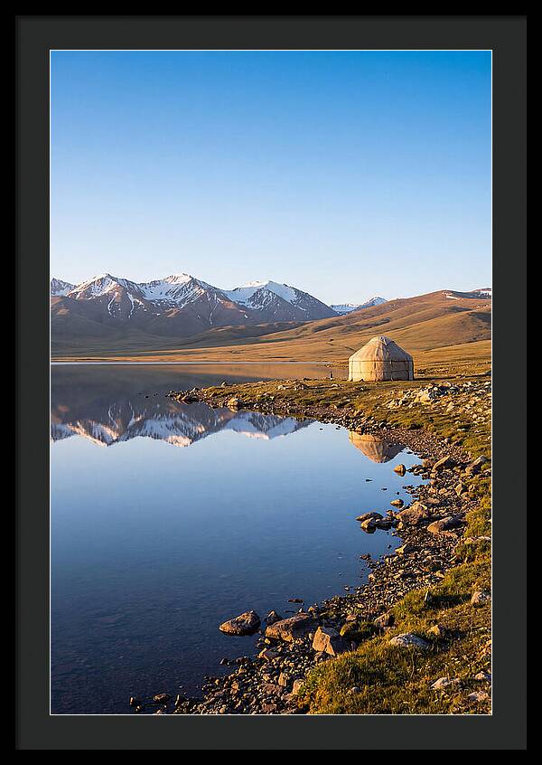 Song Kul Alpine Lake At Sunrise