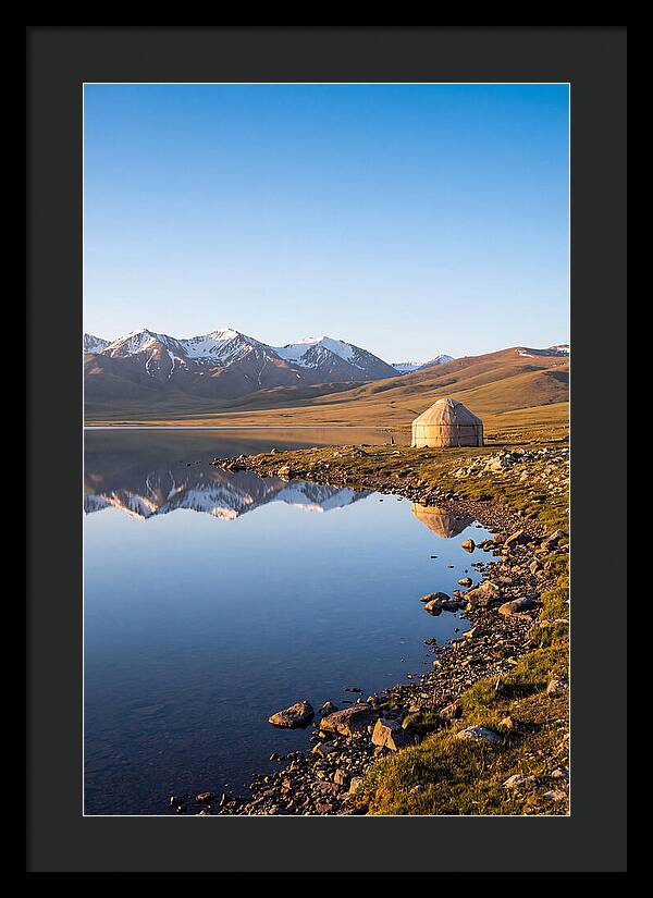 Song Kul Alpine Lake At Sunrise