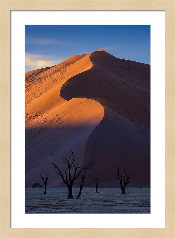 Sossusvlei Dunes At Dawn