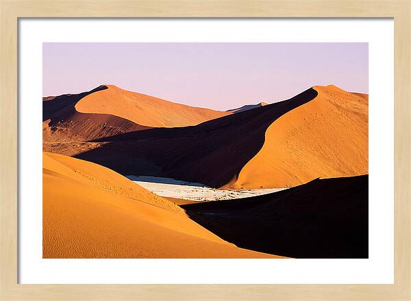 Sossusvlei Dunes At Dawn
