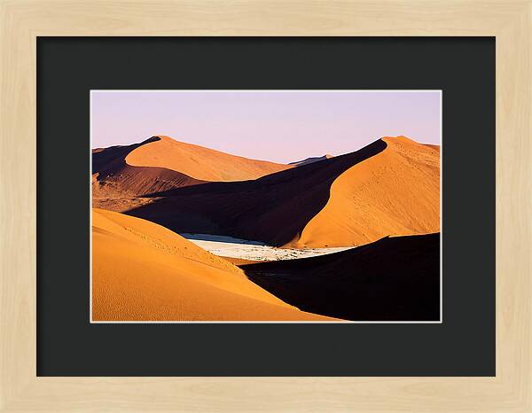 Sossusvlei Dunes At Dawn