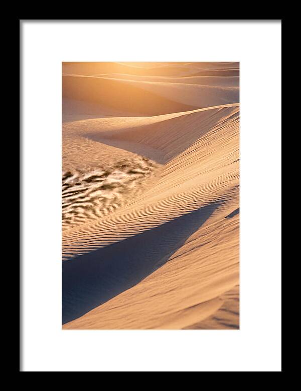 Sossusvlei Sand Dunes At Sunset