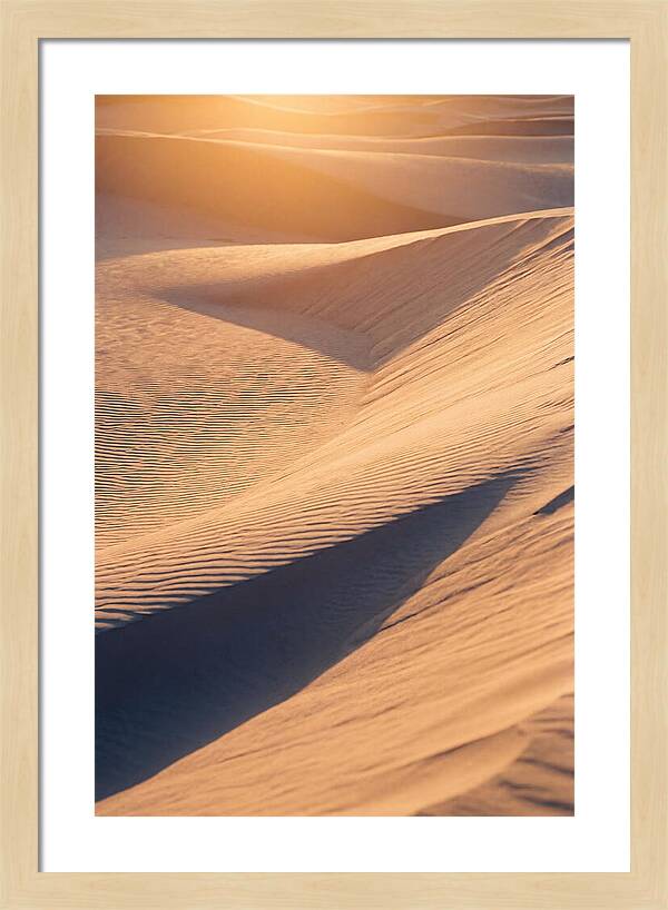 Sossusvlei Sand Dunes At Sunset