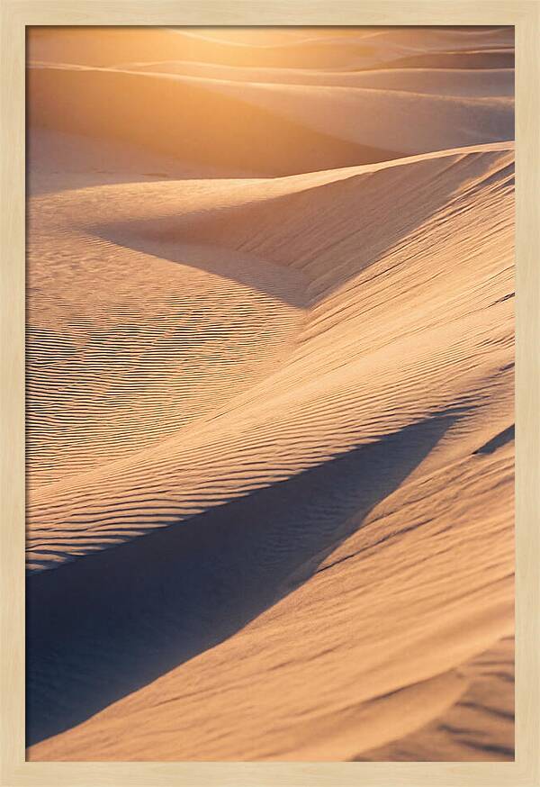 Sossusvlei Sand Dunes At Sunset
